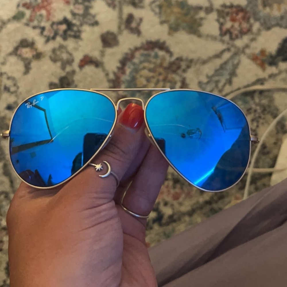 Rayban aviator polarized